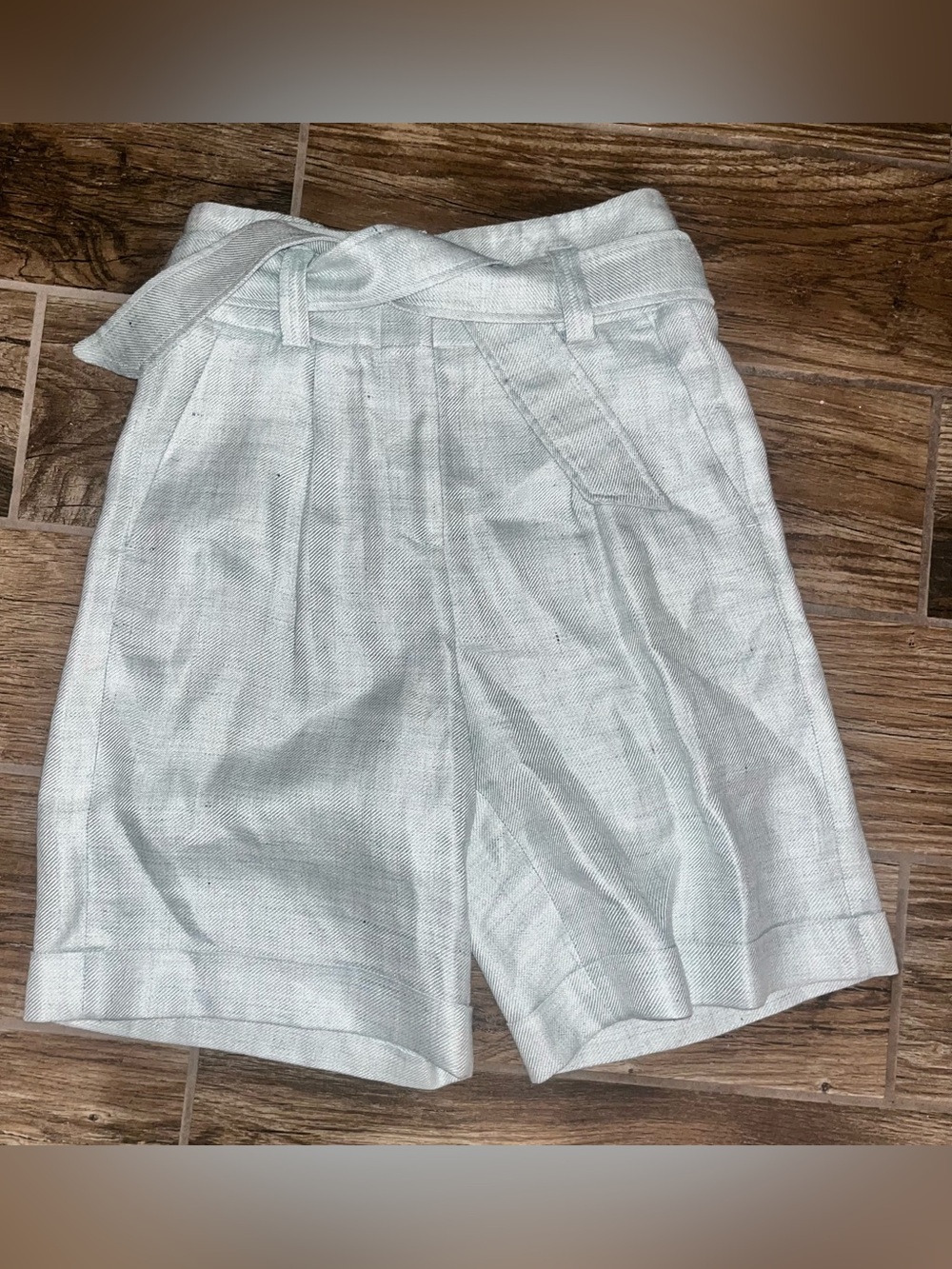 Peserico women’s linen Bermuda shorts